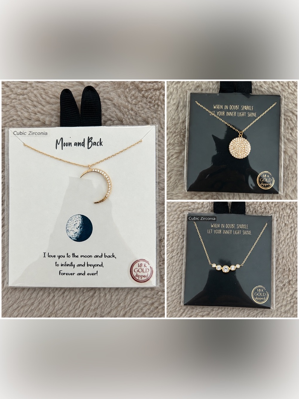 Three necklaces